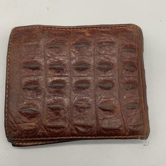 Paniao River Crocodile Skin Mens Wallet - Picture 2 of 6